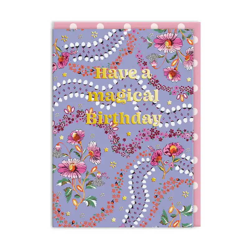 Ohh Deer Cards - Affinity Flowers Magical Birthday Card &ndash; Sonic Boom Records Markdown