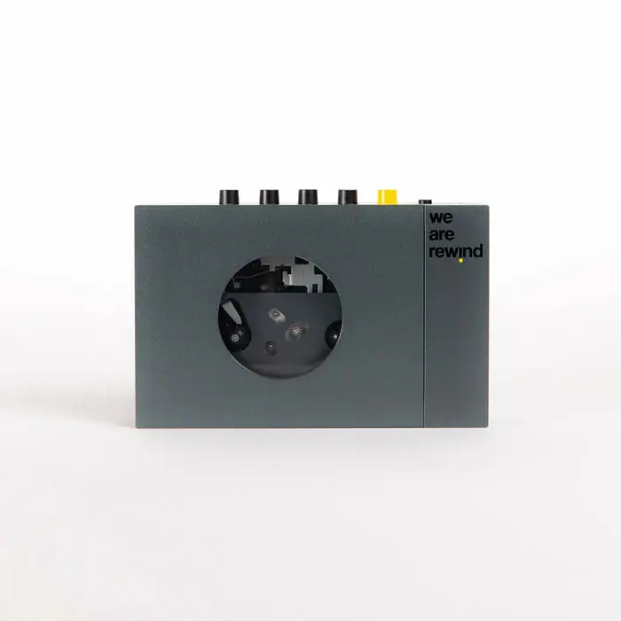 Fresh Stock WE ARE REWIND - Grey Cassette Player • Keith &ndash; Sonic Boom Records