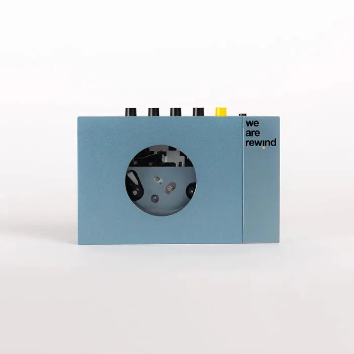 Price Cut WE ARE REWIND - Blue Cassette Player • Kurt &ndash; Sonic Boom Records