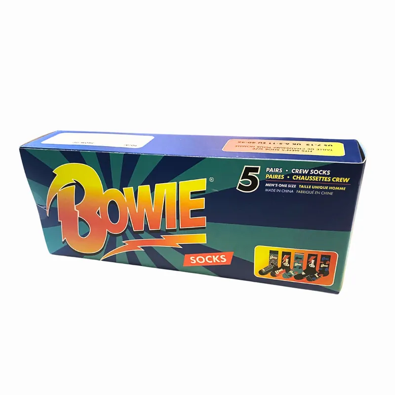 Perri Socks - David Bowie 5 Pack Gift Box &ndash; Sonic Boom Records Bargain