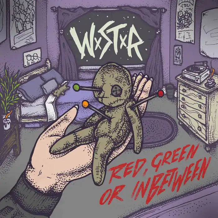 WSTR - Red, Green Or Inbetween (Purple & Bone Split Colour) (New Vinyl &ndash; Sonic Boom Records Weekend Sale