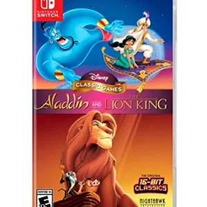 Special Offer Aladdin & The Lion King-Disney Classic Games
