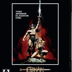 Arnold Schwarzenegger,  James Earl Jones,  and Sandahl Bergman Premium